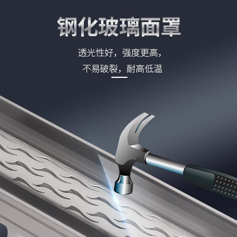 动态水纹洗墙灯户外防水LED外墙亮化流水效果氛围条形水纹灯厂家