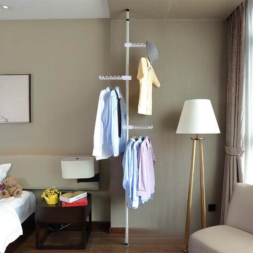 Drying rack,simple hanging rackbedroom creative clothes rack