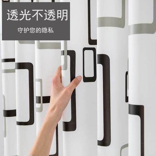 B10Creative marble Waterproof polyester shower curtain