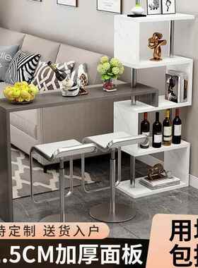 新柜吧款吧台DDI桌小客型厅台靠墙简易家用隔断柜出租屋玄关酒阳