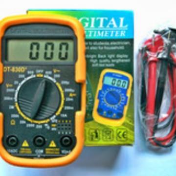 DT830D+超小型 便携式袖珍迷你数字万用表 带蜂鸣（带电池表笔）