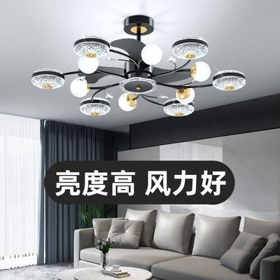 s顶客厅吊灯新款中山灯具大全现代简led吸灯卧YQS室主约卧%风扇