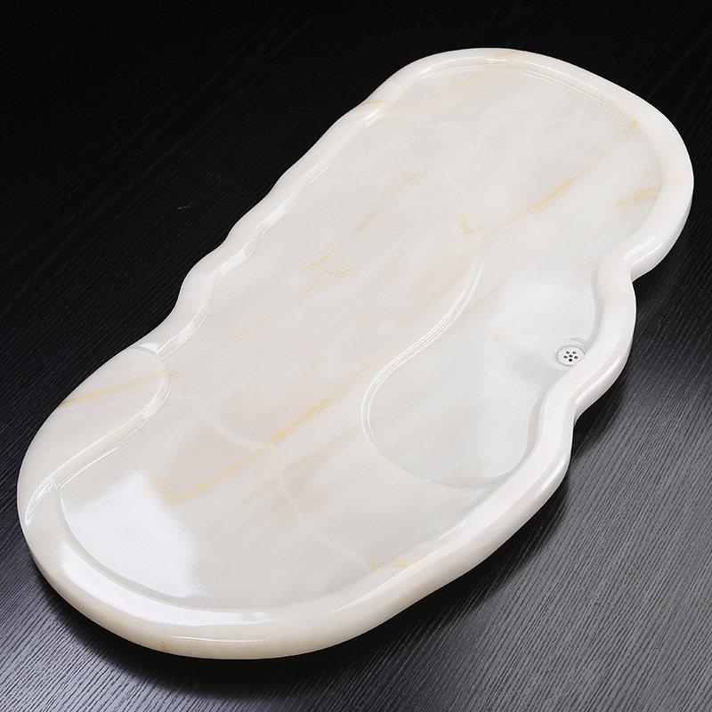 简约欧式中式全自动套装玉石茶具茶盘客厅现代泡茶家用办公室茶台