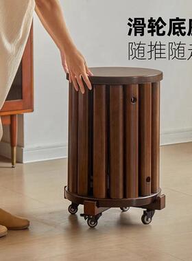 实木矮凳叠放多能凳子功板凳餐茶几组合客厅圆用jGD3w55D凳家桌收