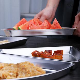 厂家直供304不锈钢拼盘创意家庭拼盘组合聚会酒店宴席大咖盘