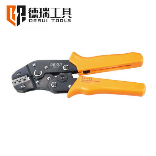 德瑞工具SN-48B迷你型欧式端子压线钳冷压端子绝缘压接钳线割