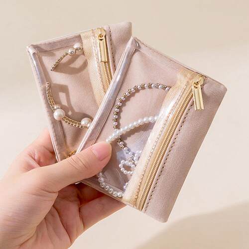 Mini Jewelry Storage Bag for Earrings, Rings, Bracelets - Tr