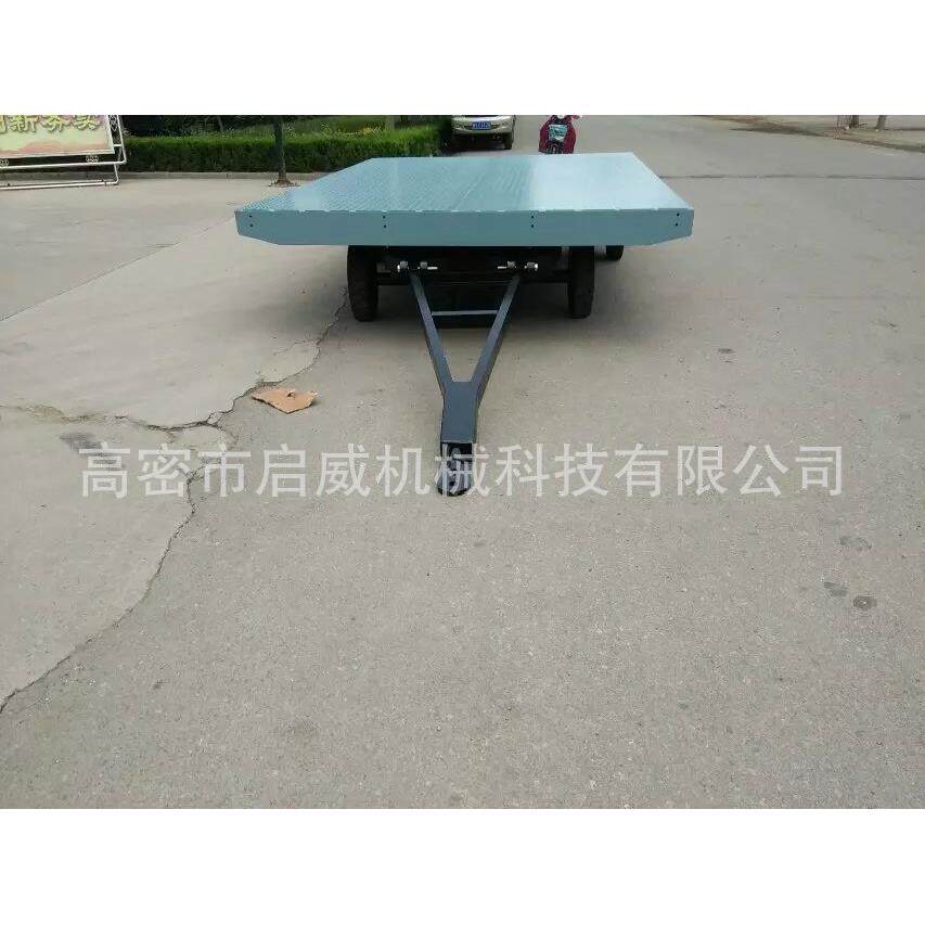全挂式重型拖车10吨转盘式拖车非标制作质优价廉