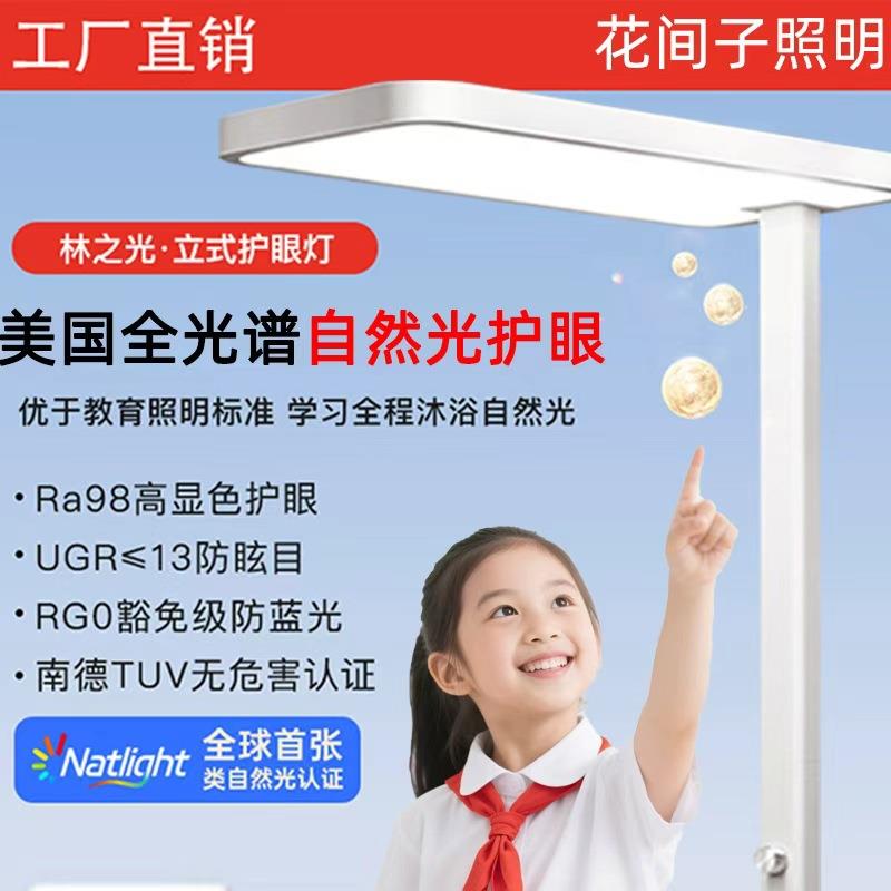 大路灯全光谱儿童台灯护眼学习专用防近视小教室落地灯钢琴阅读灯