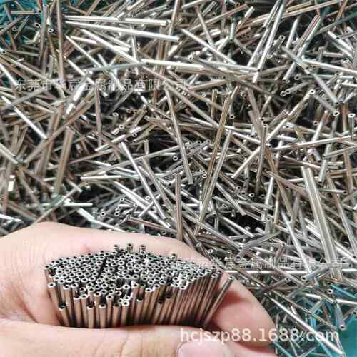 304不锈钢小套管直管5x1/6x1/8x1.5mm精密厚壁管精轧抛光圆管切割