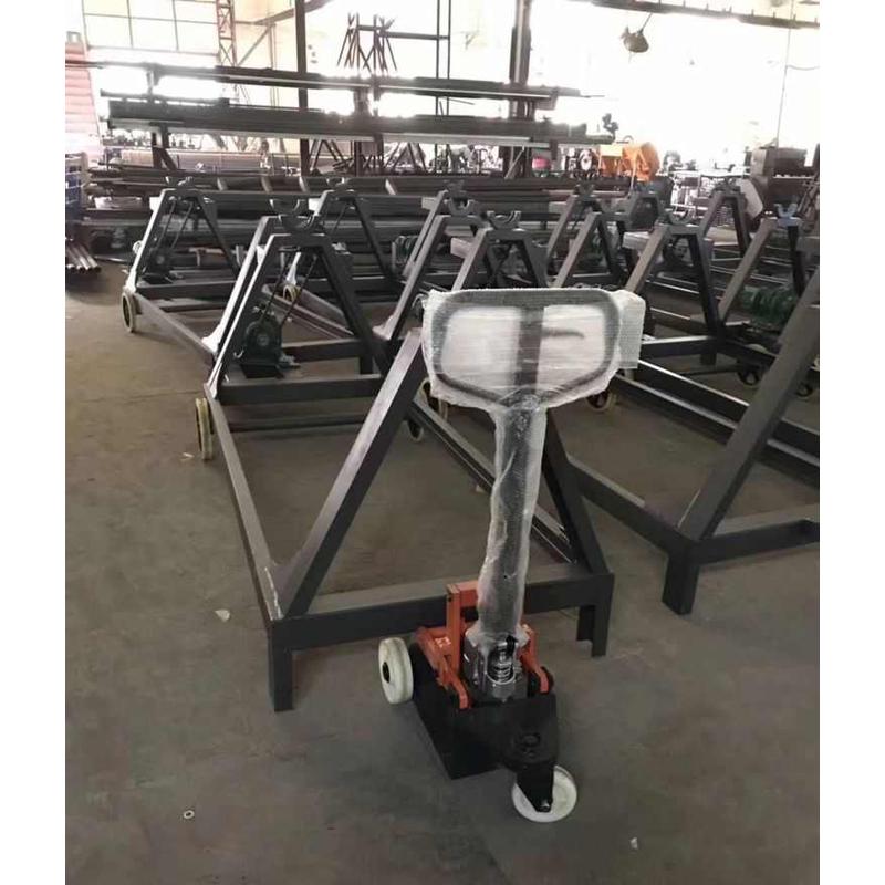 纺织印染行业专用 A字架牵引搬运车 手推 手动液压牵引车 升降