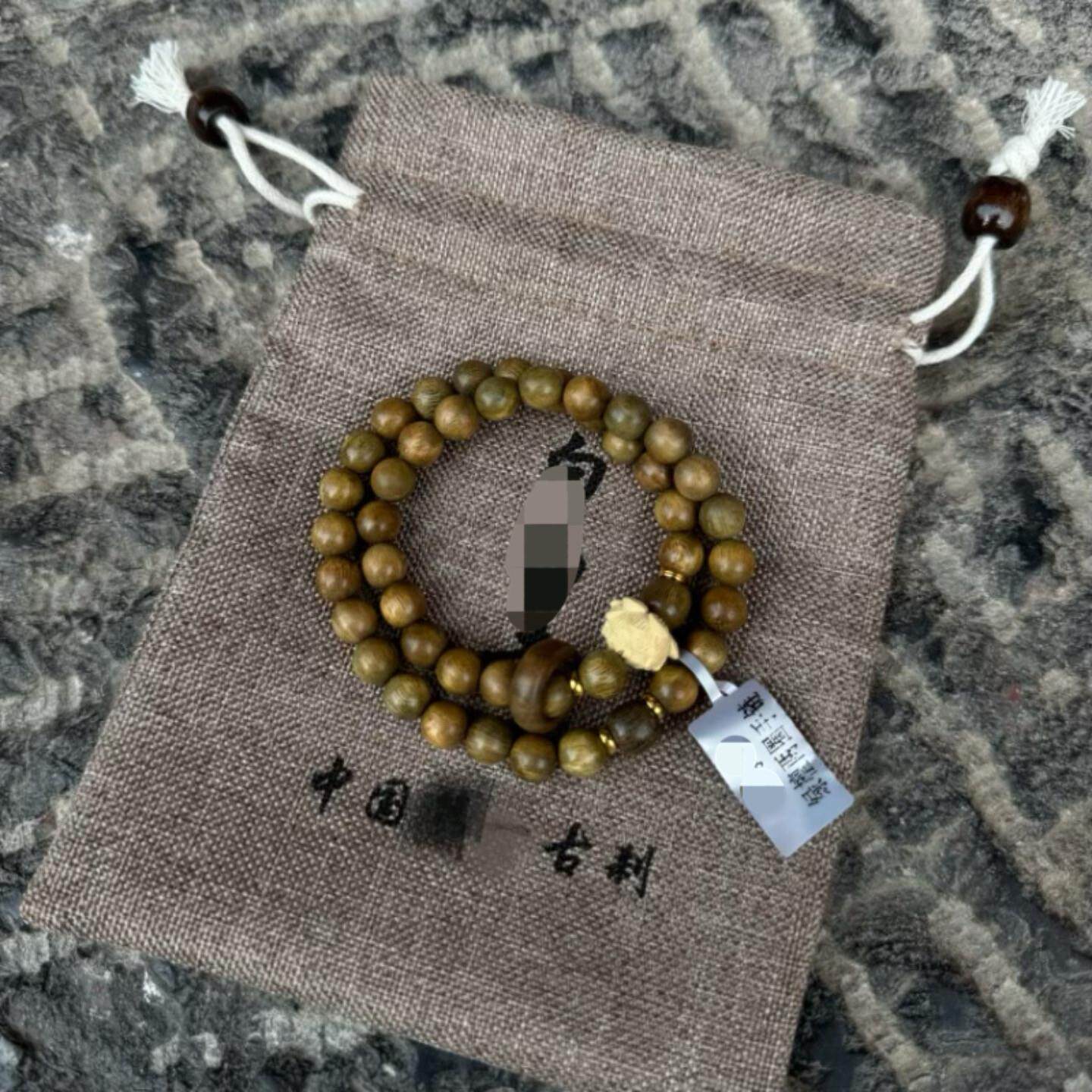 洛阳白马寺手串6mm小叶紫檀双圈手串木质手串紫檀小叶紫檀手链图片