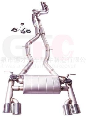 适用14-19款宝马M3. M4 3.0T F82 F80 F83 S55改排气声浪系统