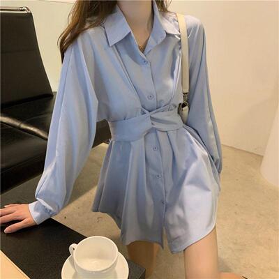 Set of women's tops, shirts, and skirts套装女上衣衬衫裙