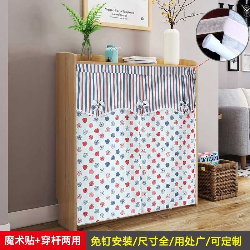 厨房门帘衣柜橱柜隔断布帘书柜鞋柜遮挡帘子自粘魔术贴防尘免打孔,居家布艺,定制窗帘,淘宝优惠券,粉丝福利购,淘宝优惠卷