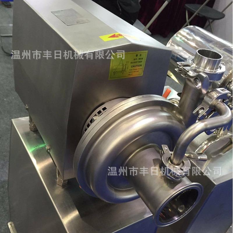 不锈钢卫生级负泵低汽余量SRV泵高抽真空压双蚀密封负压泵316L材