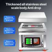 秤商用板凳电子凳子全300秤电子称台秤公斤150kg台秤不锈钢水产