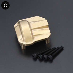 SCX10 II 90046 AR44黄铜转向杯 C座 拉杆座 桥盖 舵机支架配重
