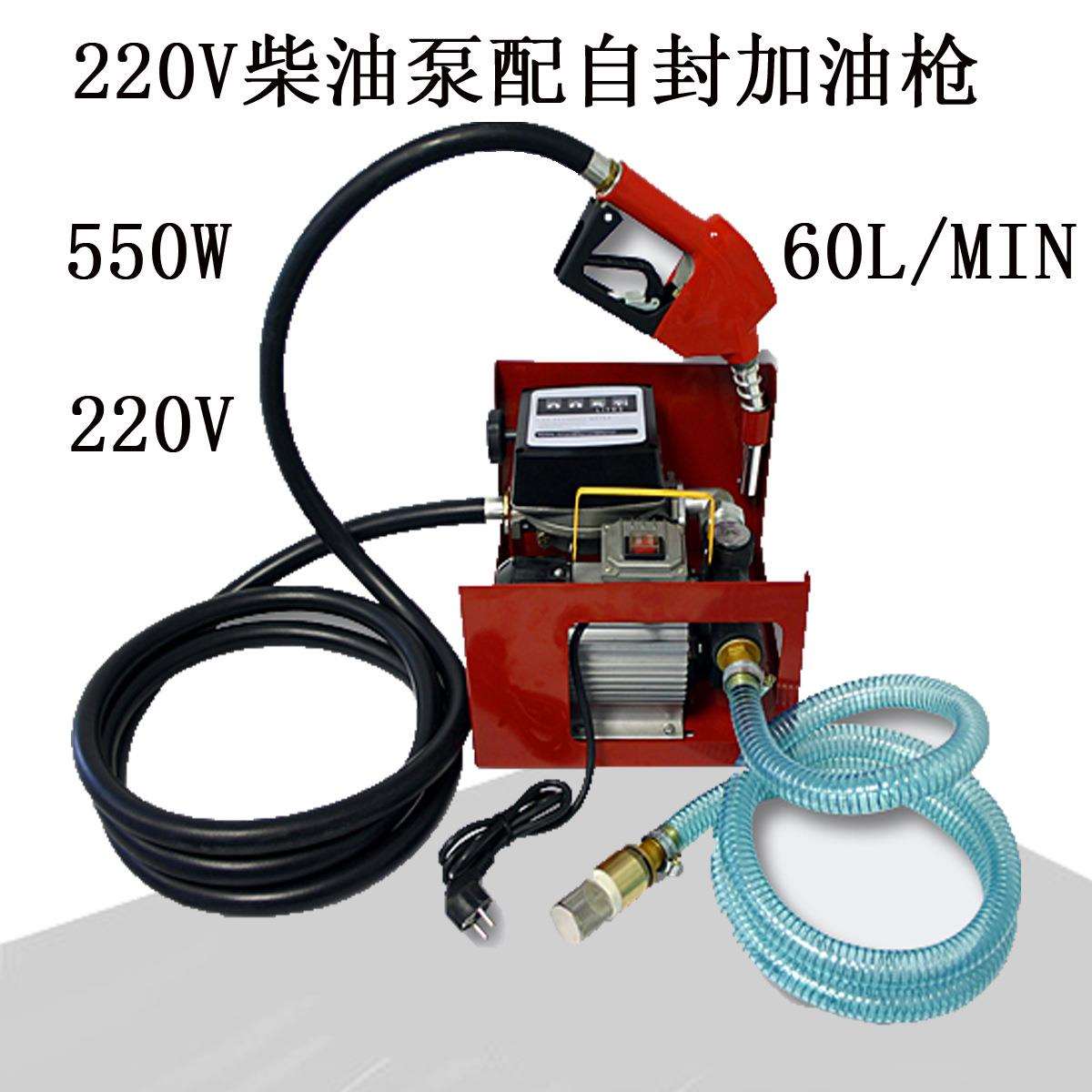 工厂直销220V家用小型加油机 计量泵 自用柴油计量泵 油泵