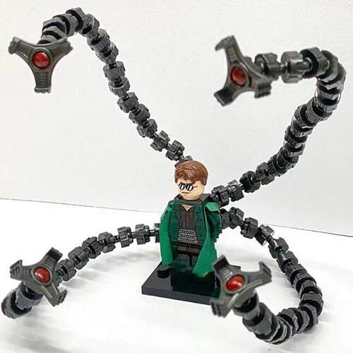 Compatible With XH1833 Spider Man Toys Mini Action Diagram
