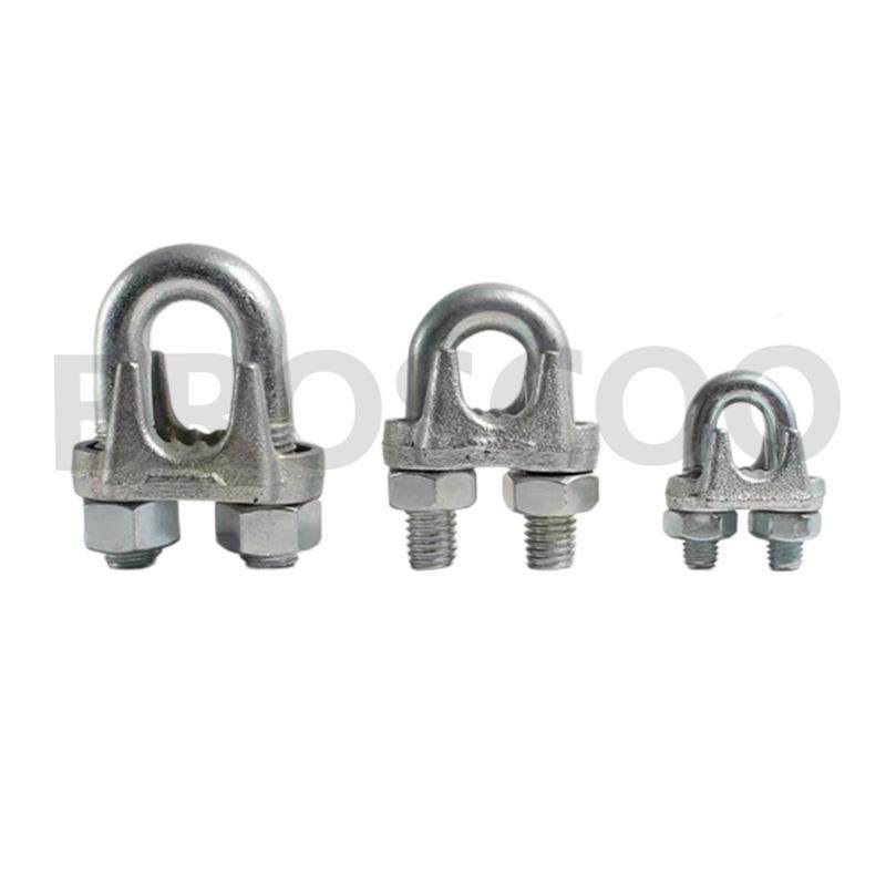 加重型钢丝绳卡头U型绳头VRS紧索具钢绳扣夹索丝具钢丝绳收器轧头