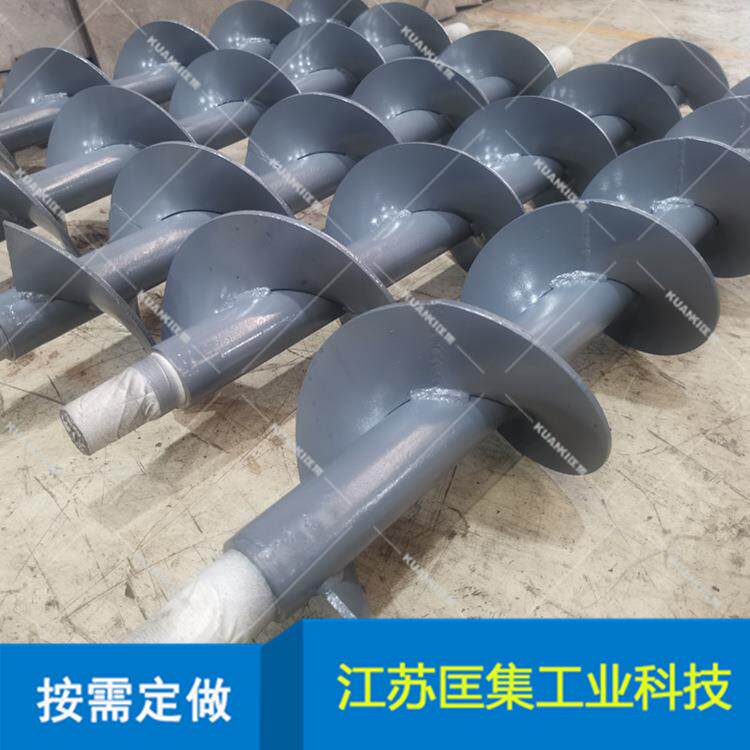 生产销售优质新型螺旋叶片不锈钢蛟龙螺旋叶片除雪车螺旋