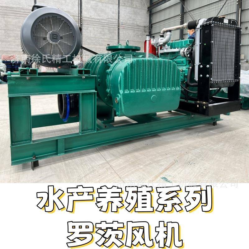 三叶罗茨曝气次魚塘池塘小棚养殖增氧负压风机厂家鼓风机低噪耐用