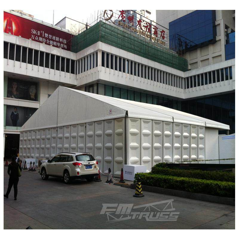 供应大型铝合金篷房吊顶篷设计展会式大型帐蓬欧式设计