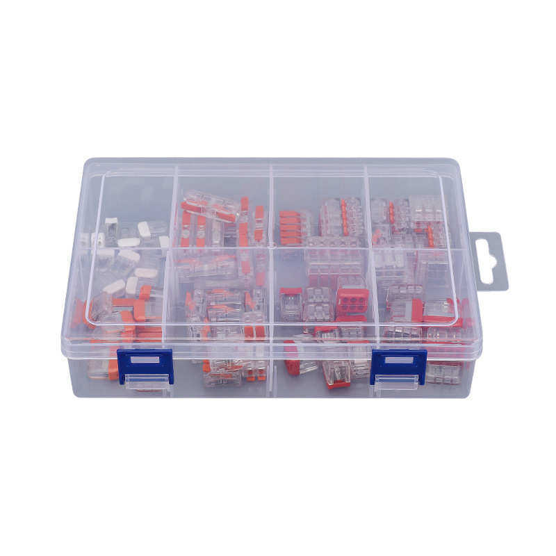 迷你型软线硬线通用快速接线端子套盒 80只装,电子/电工,接线端子,淘宝优惠券,粉丝福利购,淘宝优惠卷