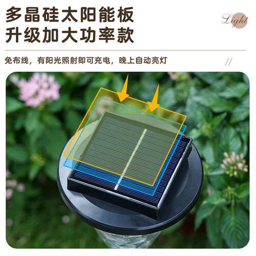新款光影草坪灯户外庭院花园民宿景观灯装饰网红小院布景灯