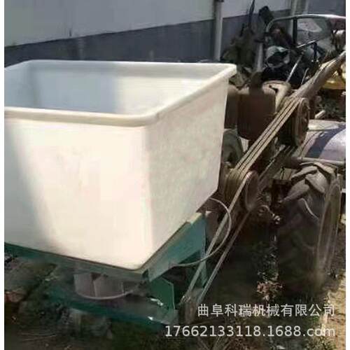 小型2家WDX用1V电动撒肥机四轮车前挂施肥器机农田地化肥施肥科用