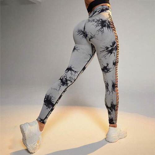 Tie Dye Leggings for Women High Waist Yoga Pants  Scrunch