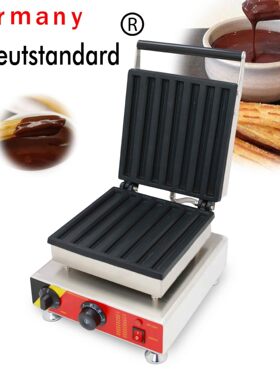 商用华夫饼机电热烘焙七根油条机耍花棒西班牙油条小吃设备