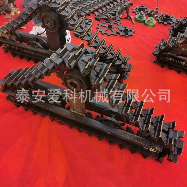 山东适用手扶拖拉机履带轮爬行链轨轮防打滑轮抓地轮雨雪天防滑轮