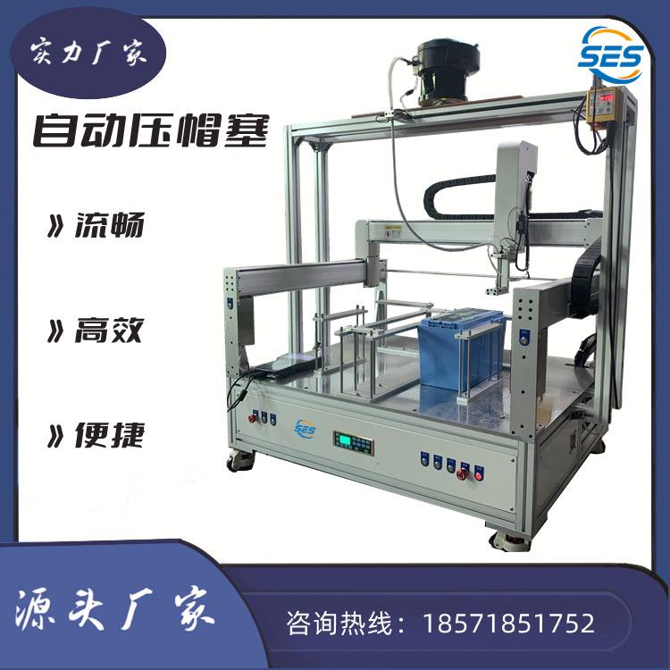 全自动双工位盖帽机适用于各类产品螺丝孔的填充