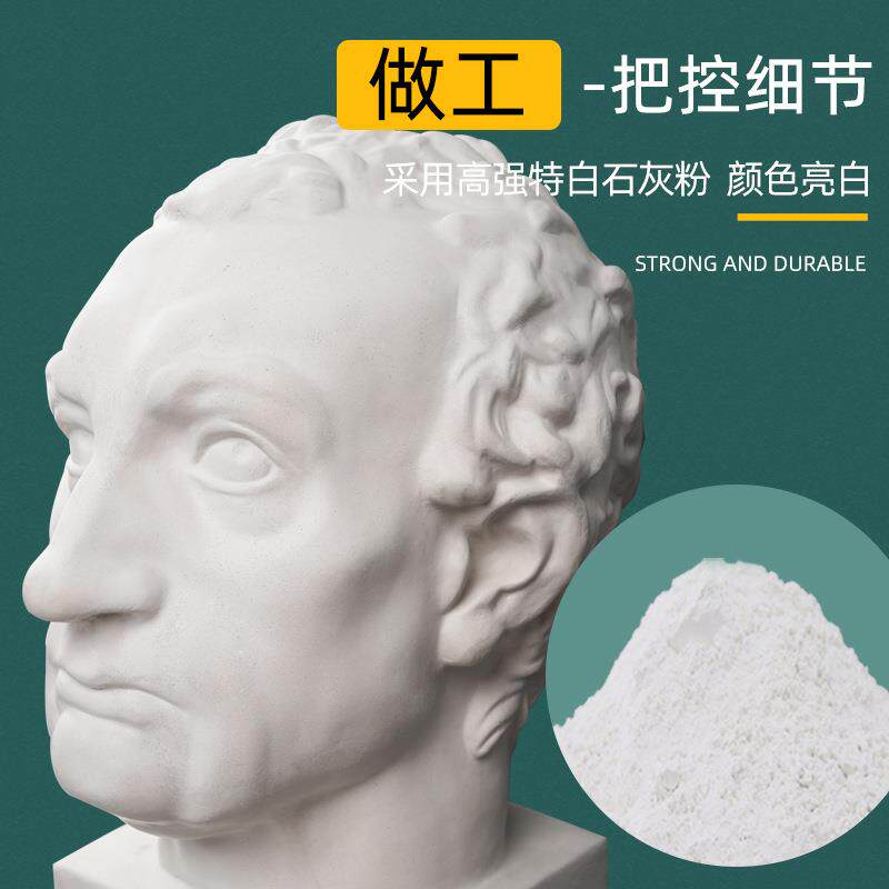 绘岳美术石膏人物头像格达米那塔头塔头素描石膏像美术室配套器材