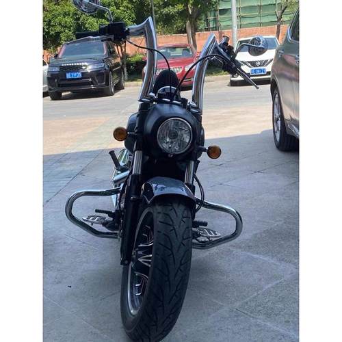 印第安改装2英寸羊角车把侦察兵 侦察兵bobber改装羊角把