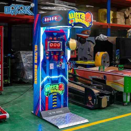 大号拳击机电玩城游戏机大力士龙拳机电玩设备投币扫码拳击测力机