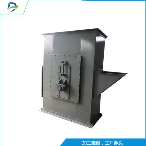 乔达推荐斗式提升机10米高提升距离碳钢焊接性斗式提升机