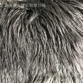 女装 渐变色提花长毛绒面料 滩羊毛 萝卜丝绒 抱枕靠垫布料 滚束毛