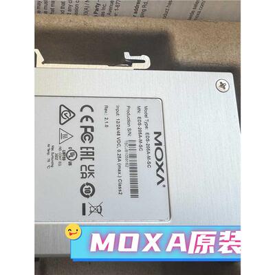 MOXA EDS-205A-M-SC EDS-205A-S-SC 5口非网管型工业以太网交换机