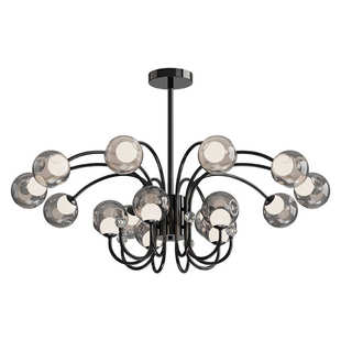 客厅灯吊灯2025新款 极简高级感餐厅房间灯魔豆分子灯大厅主灯 意式