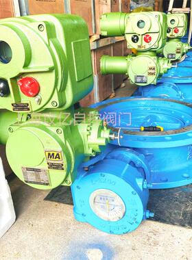 攻亿矿用隔爆型一体式电动蝶阀瓦斯阀WSD941X-10QDN600