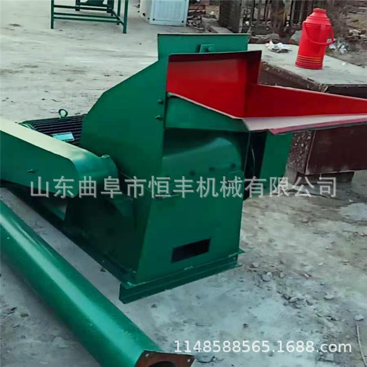 500锤片粉碎机大型工业物料三相玉米桔杆木粉稻草泡沫羽绒饲料机