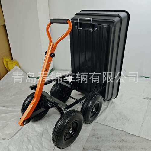 Wagon Garden Cart 125L翻斗车 重型多功能垃圾车 花园工具车