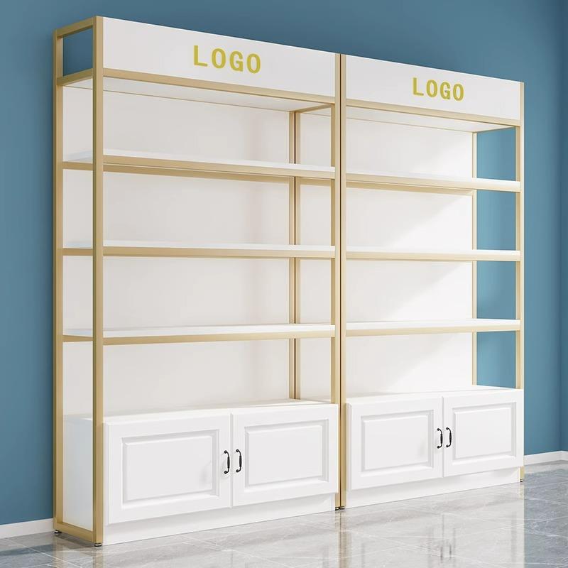 货架美容院宠物店产品样品陈列柜多层美甲置物架护肤化妆品展示柜