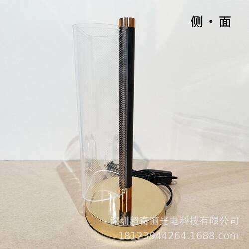 厂家直销新品创意台灯三色变光卧室床头高级台灯按钮开关模式台灯