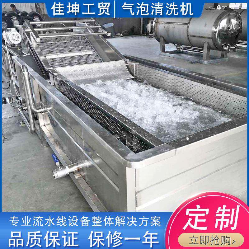 芒果清洗机 荔枝清洗机 琵琶气泡清洗机 304不锈钢制造 全国包邮