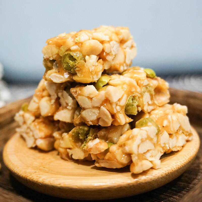 四川特产潘老大狗屎糖500g花生酥糖果布袋装送人零食小吃独立小包
