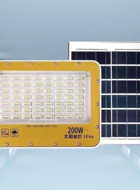 超太阳能亮户外新灯防水庭院用室外农村太阳板LEAL668086D投光照